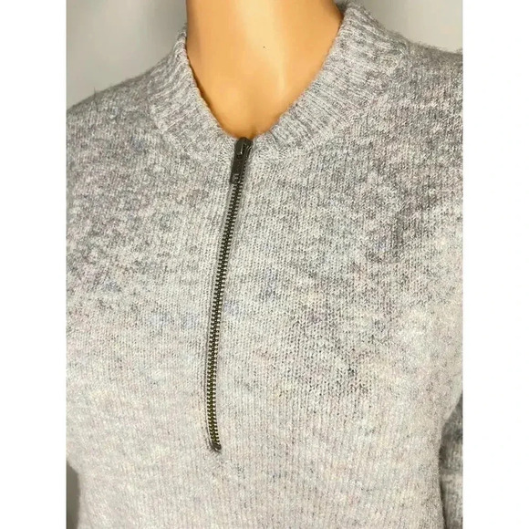 Madewell Women's York Half-Zip Pullover Sweater size S Neutral - Picture 10 of 10